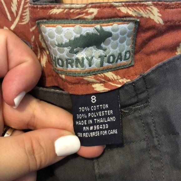 Horny toad grey khakis size 8 - Picture 11 of 11